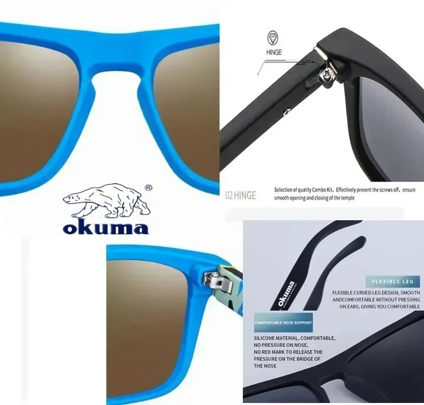Polarized UV400 Sunglasses For Outdoor Sports And Driving