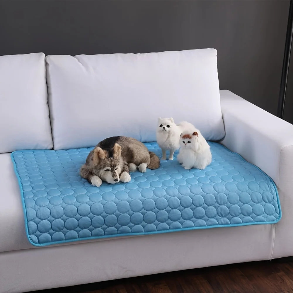 BeiYu Pet Dog Cooling Mat Self Cooling Pad For Dogs