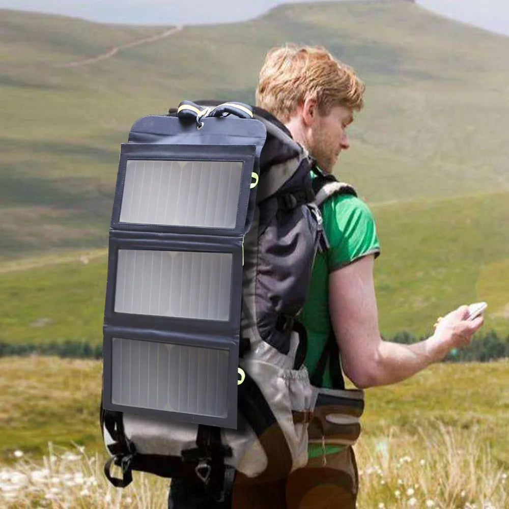 ALLPOWERS Waterproof Foldable Solar Panel 21W Portable Charger