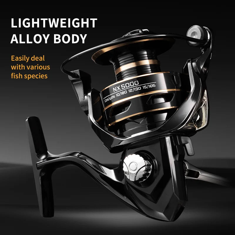 J-BARZILLAI NX Spinning Reel 10 Kg Max Drag Ocean Fishing