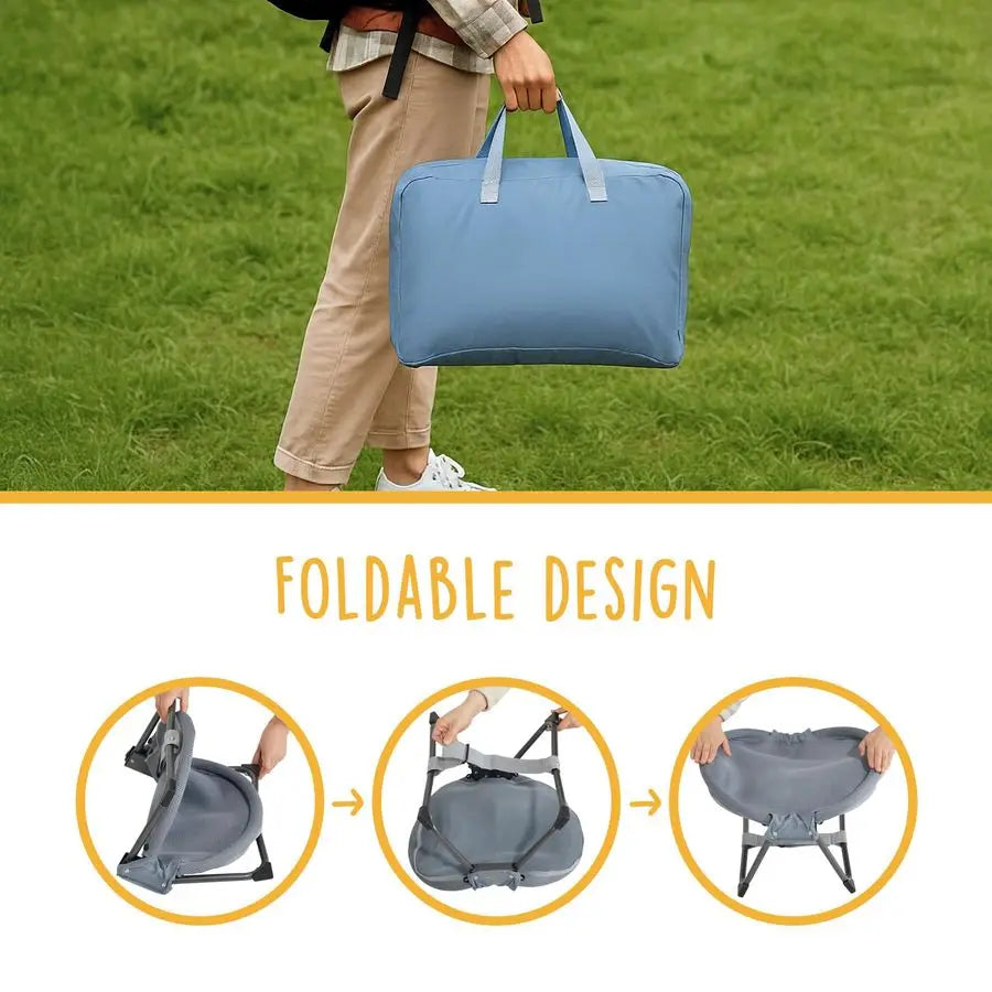 XMSJ Elevated Cat Hammock Bed Foldable Breathable Mesh