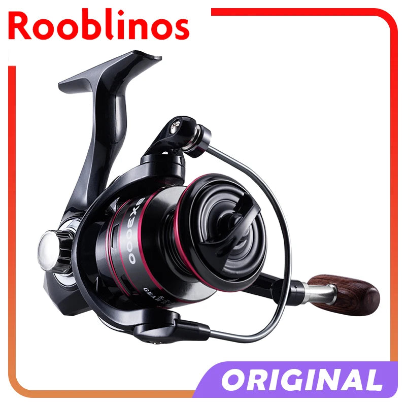 Rooblinos BX Super Light Spinning Reel 8kg Drag 5.2 To 1 Gear