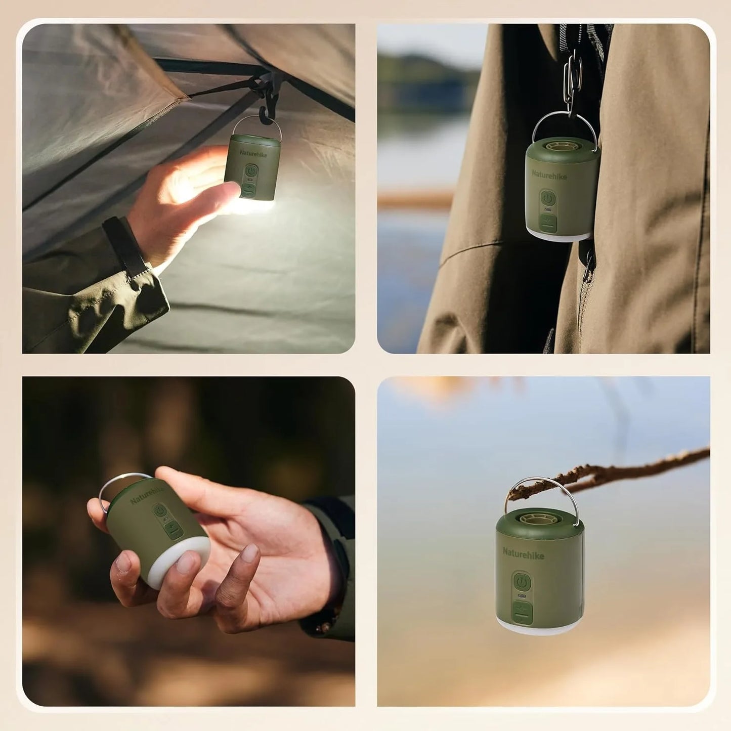 Naturehike Portable Air Pump For Inflatable Mats And Camping