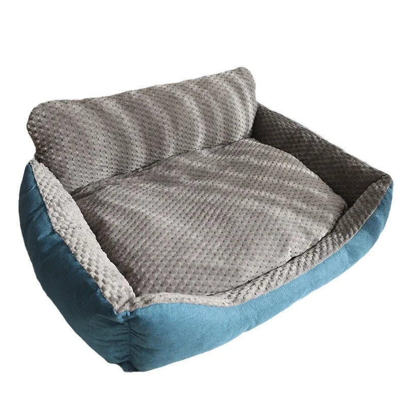 Durable Dog Bed Nest, Washable, Bite-Resistant, All-Season Comfort