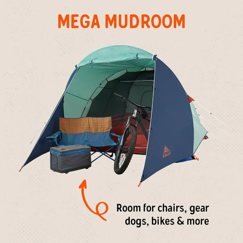 Freestanding Rumpus Tent For 4 To 6 People With Extra Large Vestibule