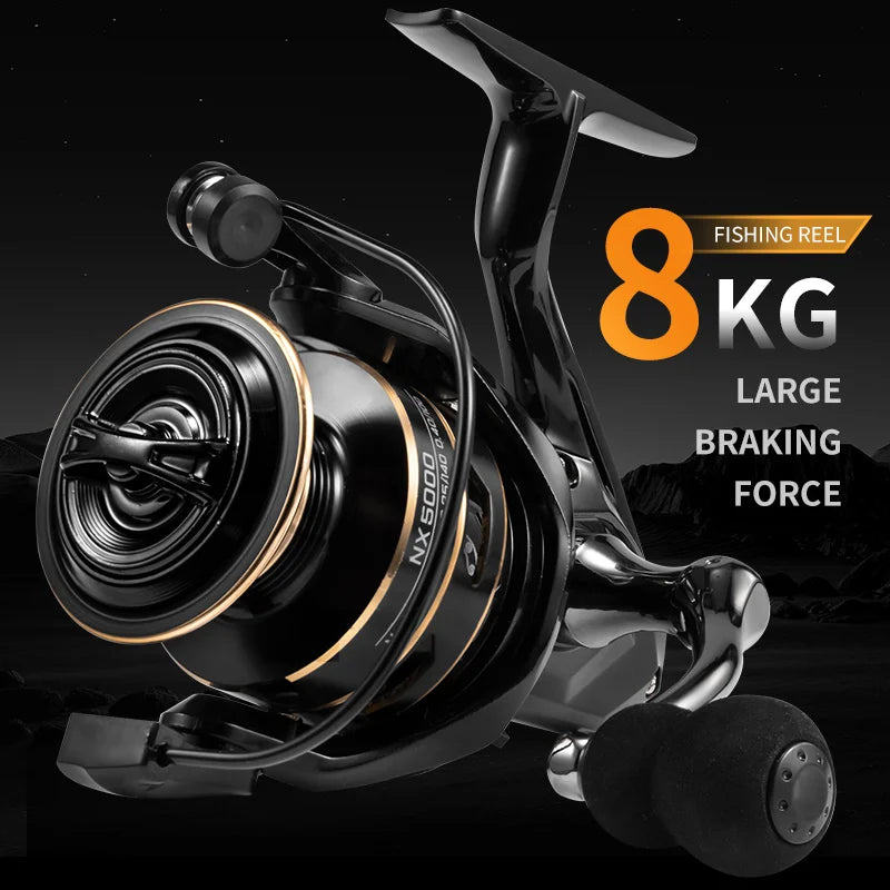 J-BARZILLAI NX Spinning Reel 10 Kg Max Drag Ocean Fishing