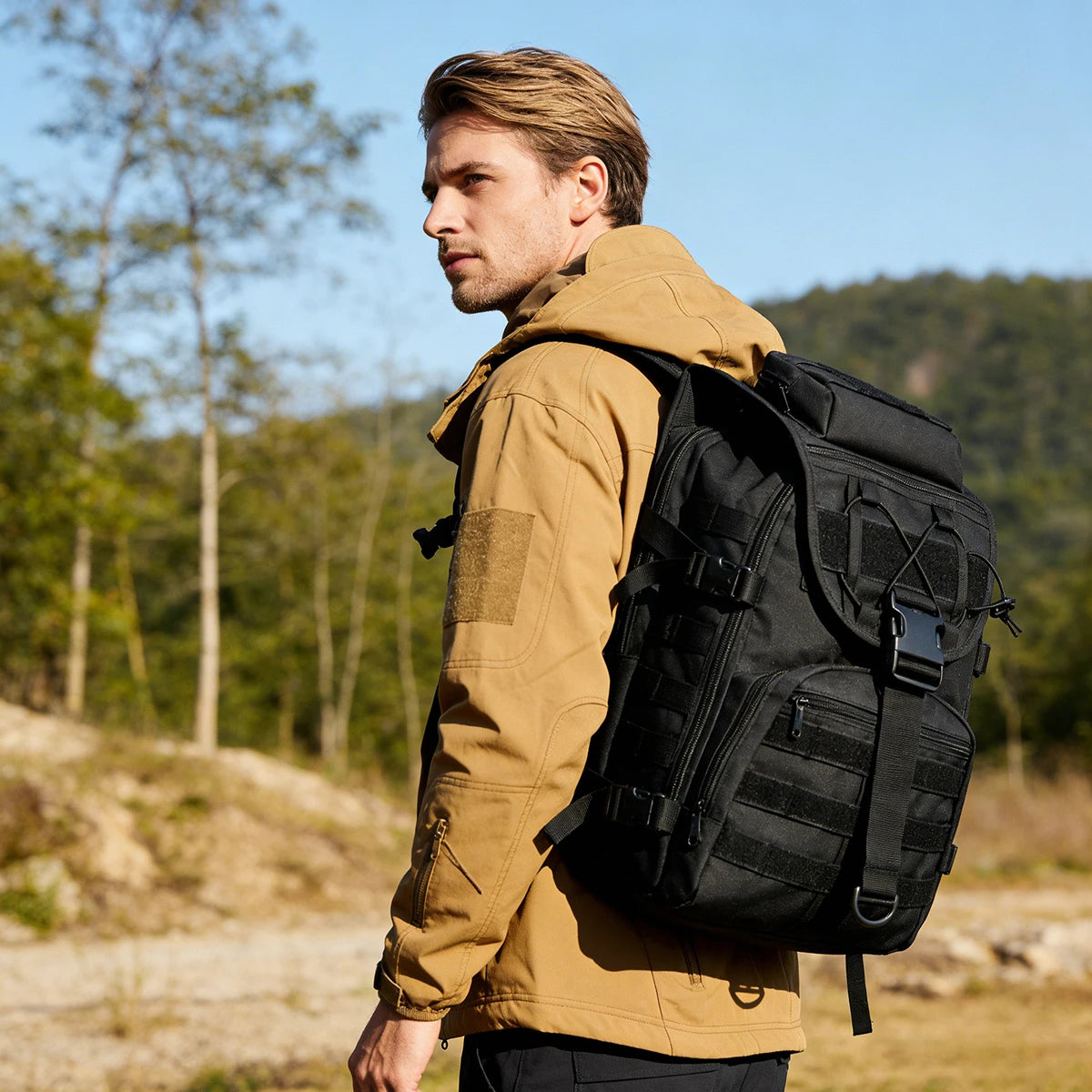 ReFire Gear 35L Tactical Backpack For Survival Hiking Outdoor Travel