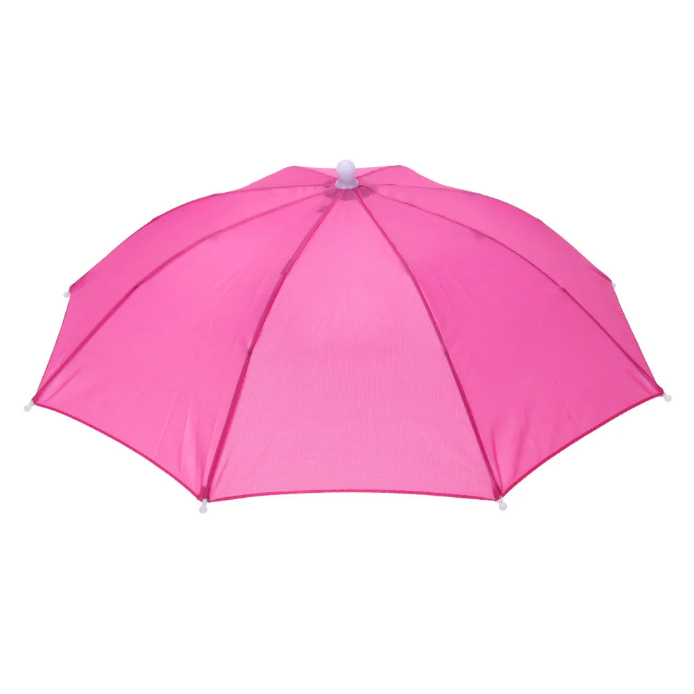 APWIKOGER Foldable Waterproof Outdoor Umbrella Hat For Camping