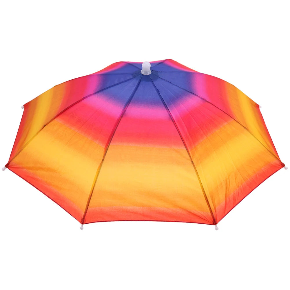 APWIKOGER Foldable Waterproof Outdoor Umbrella Hat For Camping