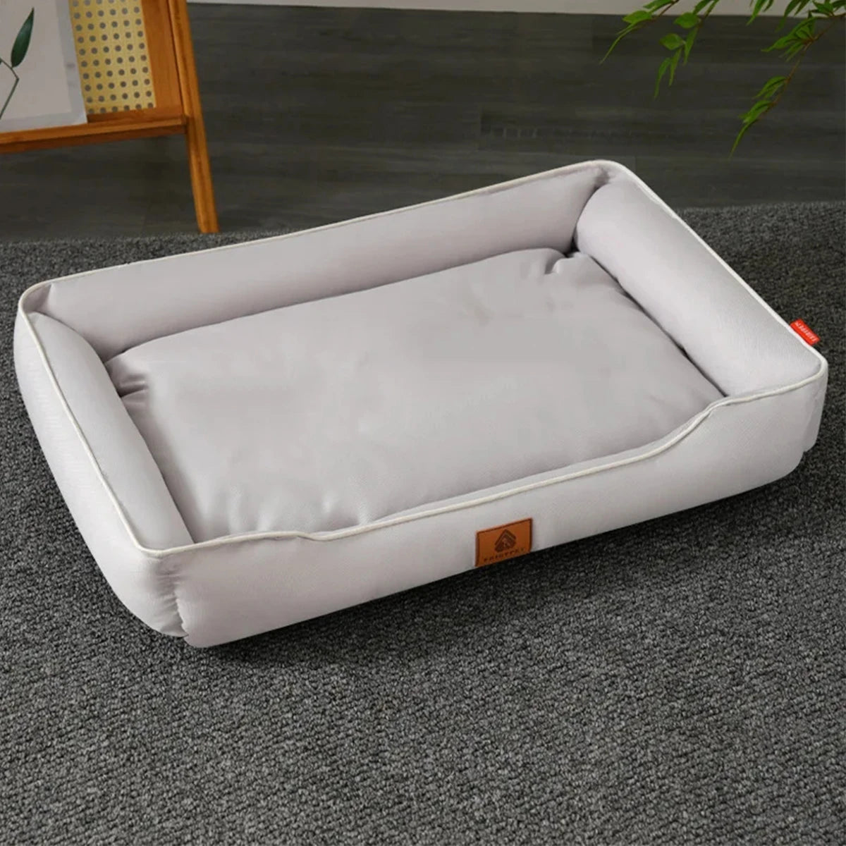 Square Dog Bed Sofa Style Waterproof Cushion For Pets